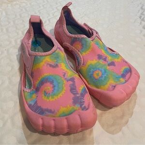 Newtz Tye Dye Kids Girls Water Shoes Size 13/1 Children’s Summer Pool Beach
